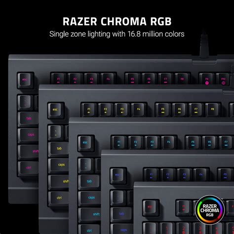 Razer Cynosa Lite Essential Gaming Keyboard Fully Programmable Rgb