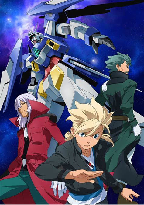 G News Gundam Ages 2nd Generation Key Visual Art Posted Wallpaper