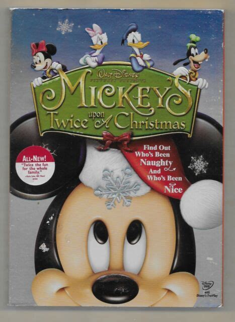 Mickeys Twice Upon A Christmas Dvd 2004 Ebay