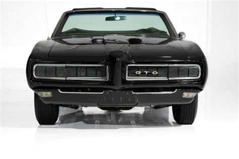1968 Pontiac Gto Triple Black Gorgeous Winter Clearance Priced