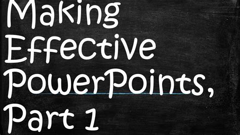 Effective Powerpoints Part 1 Common Mistakes And How To Avoid Them