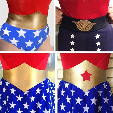 Wonder Woman Belt 4 Styles Custom Made To Order