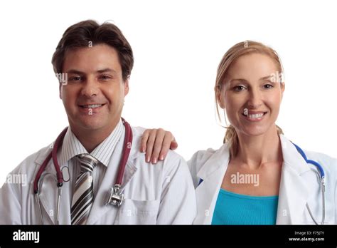 Friendly Medical Doctors Stock Photo Alamy