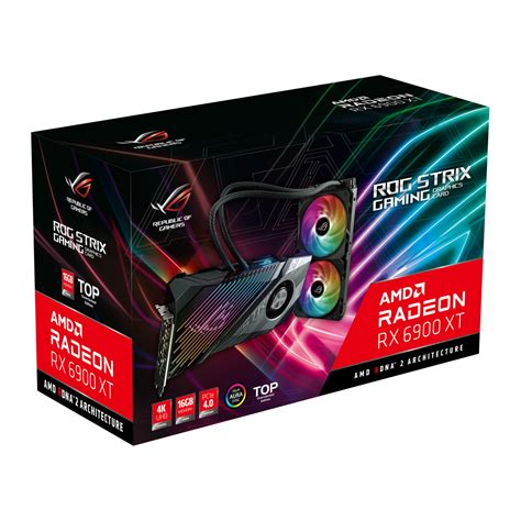 Asus Updates The Rog Strix Lc Radeon Rx 6900 Xt Top Graphics Card With