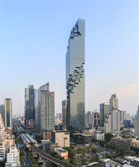 Mahanakhon By Ole Scheeren Is Thailands Tallest Building