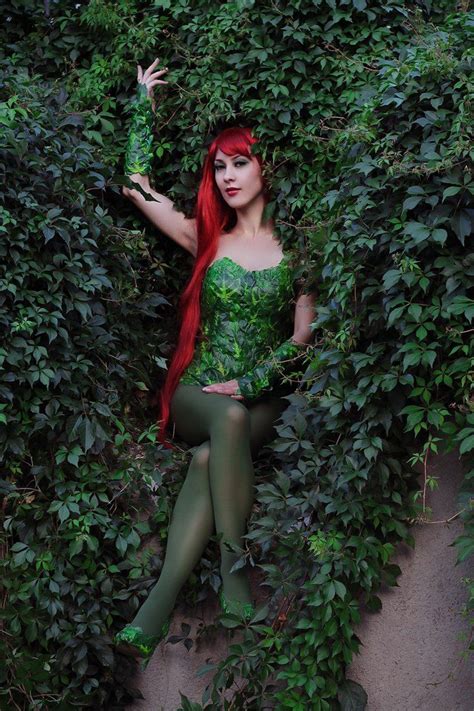 Poison Ivy Cosplay Costume Dc Comics Poison Ivy Cosplay Poison Ivy