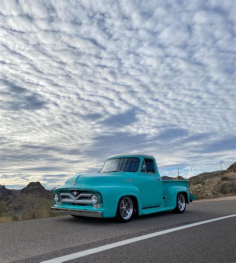 Coyote Swapped 1955 Ford F 100 Has A “superstition” Drive Through The