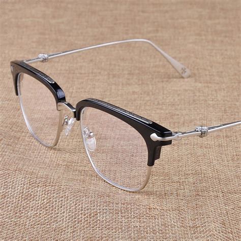 vazrobe brand semi rimless glasses frame men women designer half prescription eyeglasses for