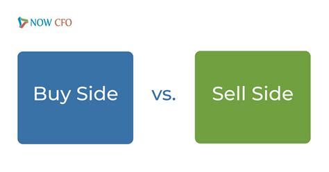 Buy Side Vs Sell Side Now Cfo