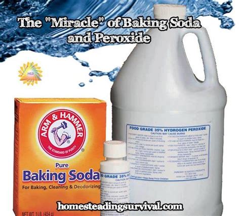 The Miracle Of Baking Soda And Peroxide How To Make A Safe Cleaning