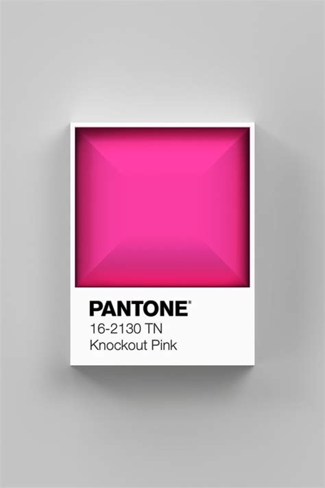 Pantone 16 2130 Tn Knockout Pink Neon Color Swatch In 2023 Pantone