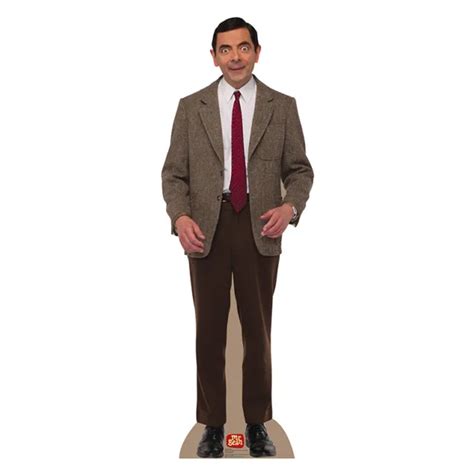 Mr Bean Rowan Atkinson Bbc Comedy Lifesize Cardboard Cutout Standup