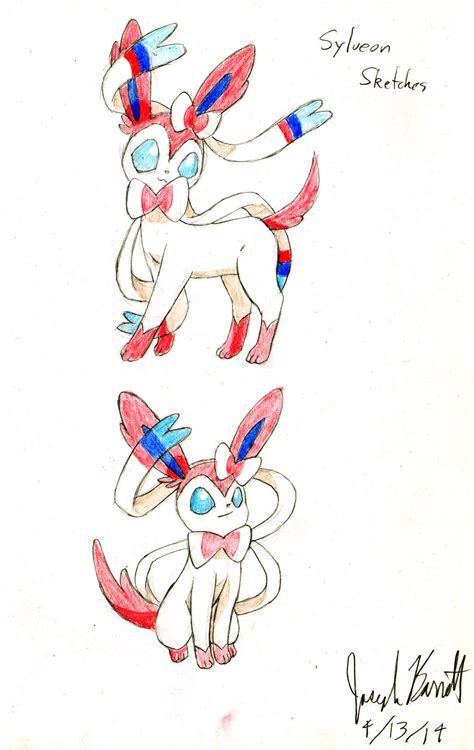 Sylveon Sketches By Avionscreator On Deviantart