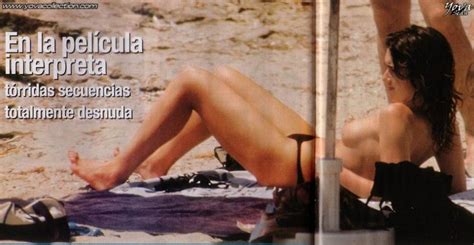 Oh Sexy Paz Vega Desnuda Mostrando Las Tetas Y Gatita Filtradas