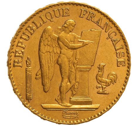 1897 20 French Franc Gold Coin Bullionbypost From £46640