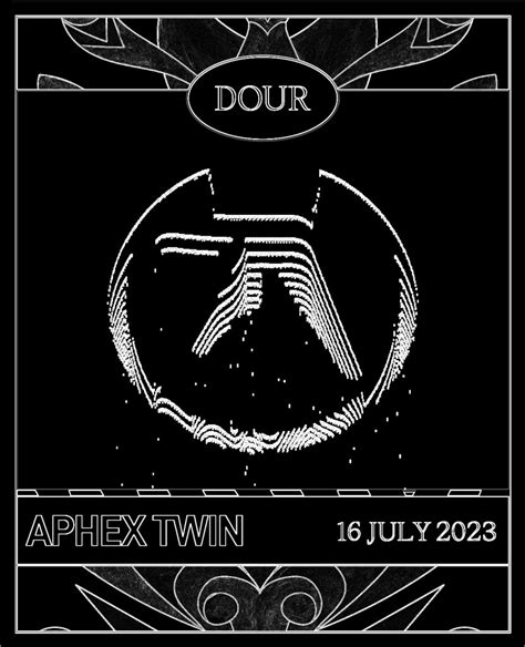 🤯 Dour Annonce Aphex Twin 14 Ans Après Son Dernier Passage Au Festival