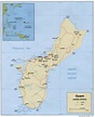 Mapas de Guam | Território dos Estado Unidos da América