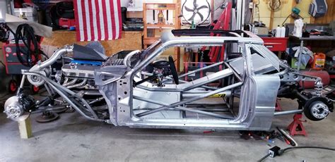 Modern Day Hot Rod Build Made From A Foxbody Mustang You Can See The
