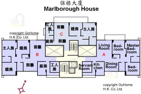 Marlborough House Floor Plan
