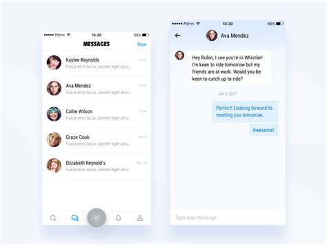 Messages Ios App By Stano Bagin On Dribbble