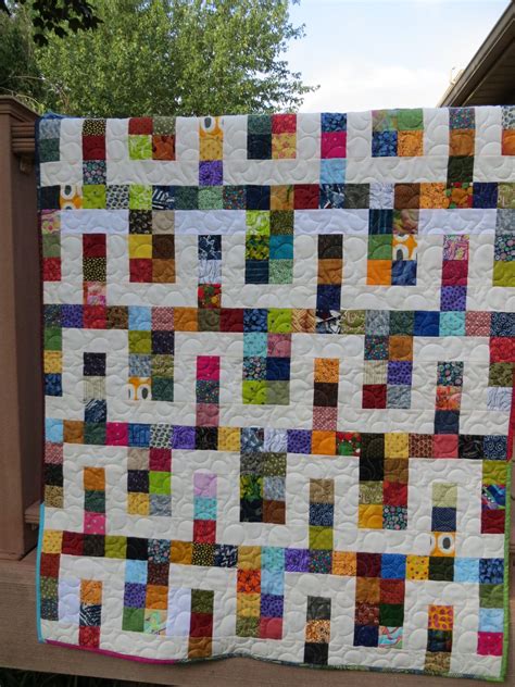 Ups And Downs Scrappy Quilt Patterns Colorful Quilts Quilts