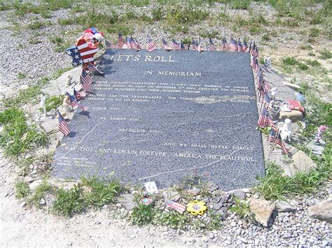 Flight 93 National Memorial Site Shanksville Pennsylvania Flight