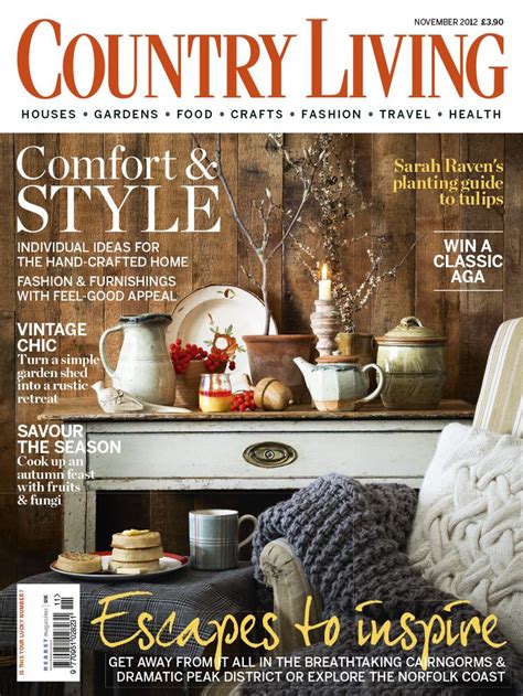 12 Best Country Living Uk 2012 Covers Images On Pinterest Country