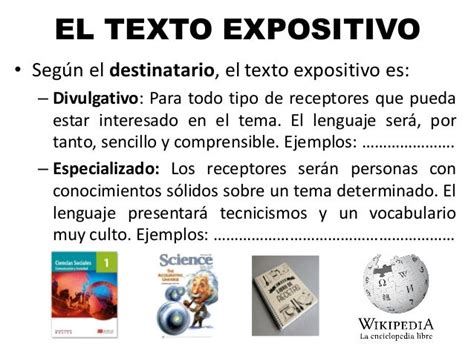 Ejemplo De Texto Expositivo Especializado