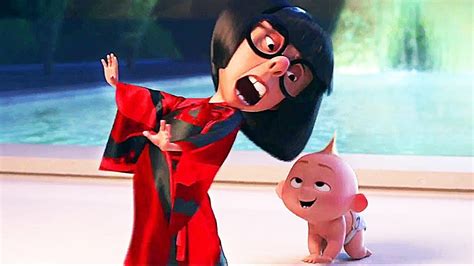 Incredibles 2 Jack Jack Meets Edna Mode Trailer 2018 Disney Pixar Animated Movie Hd Youtube