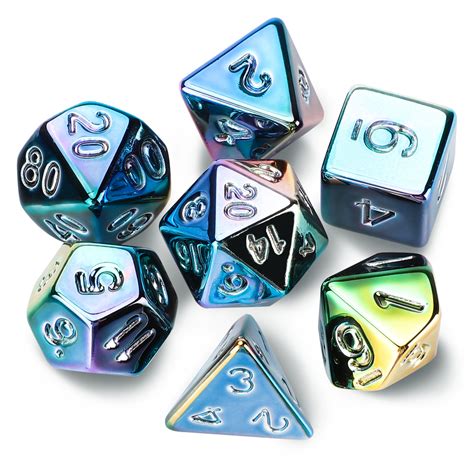Dices for DND, TSV Polyhedral Board Game Dice Compatible with Dungeon