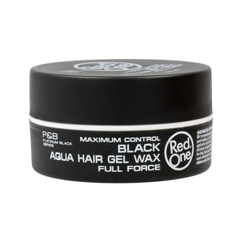 Red One Full Force Aqua Hair Wax Black Gel 150 Ml