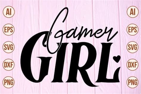 Gamer Girl Svg Graphic By Craftsbeauty570 · Creative Fabrica
