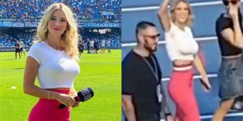 Italian Sports Reporter Responds To Fans Chants To Show Her Boobs
