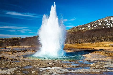 Strokkur Iceland Unique Places Around The World