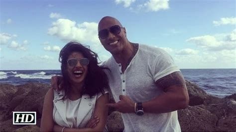 1st Look Dwayne Johnson And Priyanka Chopra In Baywatch Youtube