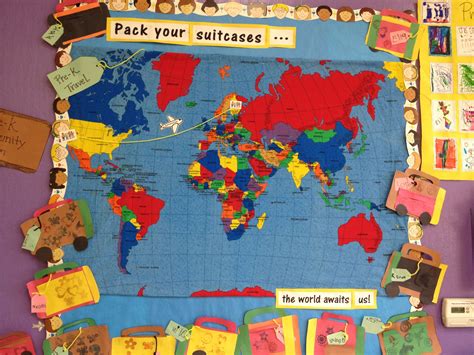 Pin By Oceane S On Preschool Fun Travel Theme Classroom Classroom