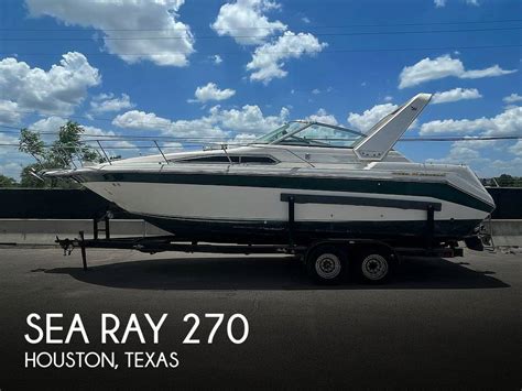 Sea Ray 270 Sundancer Boat For Sale In Houston Tx For 10250 286951