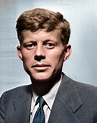 President John F. Kennedy, seen here in 1947 during his time as a ...