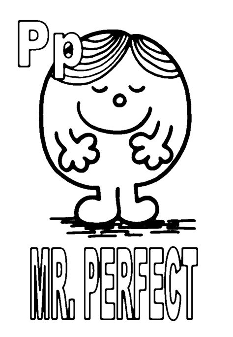 Mr Men Coloring