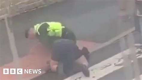 Halifax Choke Video Arrest Officer Will Not Face Prosecution BBC News