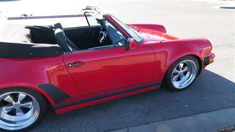 The porsche 911 is without a doubt, a cool car. 1983 Porsche 911 SC Cabriolet Turbo Look - YouTube