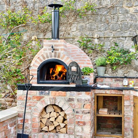 The thermal mass on the oven chamber floor is made of 6 pieces of 1 inch thick medium density firebrick manufactured in new york. Fuego Brick 80 - Garden Wood Fired Pizza Oven ...