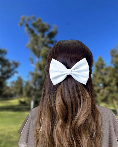 Fall Hair Bows Girl Hair Bows Adult Hair Bows Women Hair Etsy