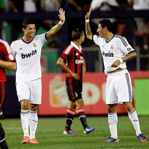 Both teams are currently tied on points in the group; Real Madrid News: AC Milan 1 - 5 Real Madrid (Friendly)