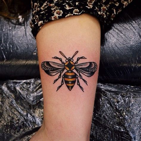 The 45 Best Manchester Bee Tattoos Images On Pinterest Bee Tattoo