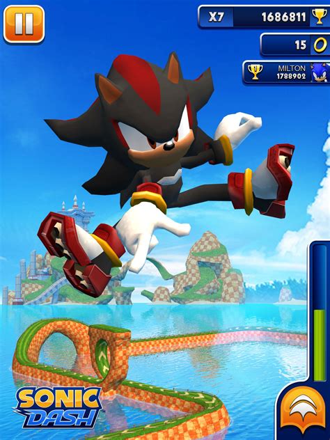 Sonic Dash Shadow Wurde Bei Der Global Challenge Freigeschaltet