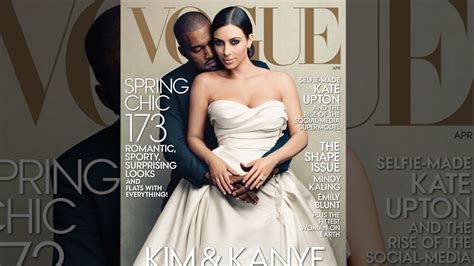 kim kardashian and kanye west finally cover vogue and the twitterati hate it