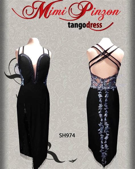 Dresses Designed For Tango Dancers Who Accompany The Silhouette And All Your Movements On The