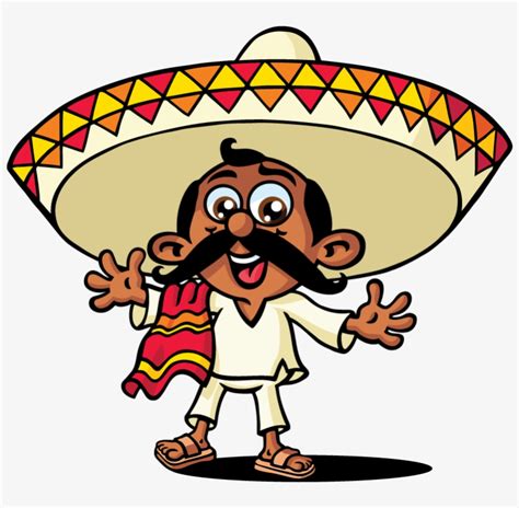 Image Result For Mexican Mexican Cartoon Transparent Png 800x742