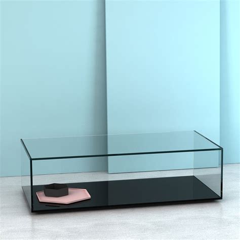 Sovet Bridge Coffee Table Klarity Glass Furniture Rectangular Glass Coffee Table Glass